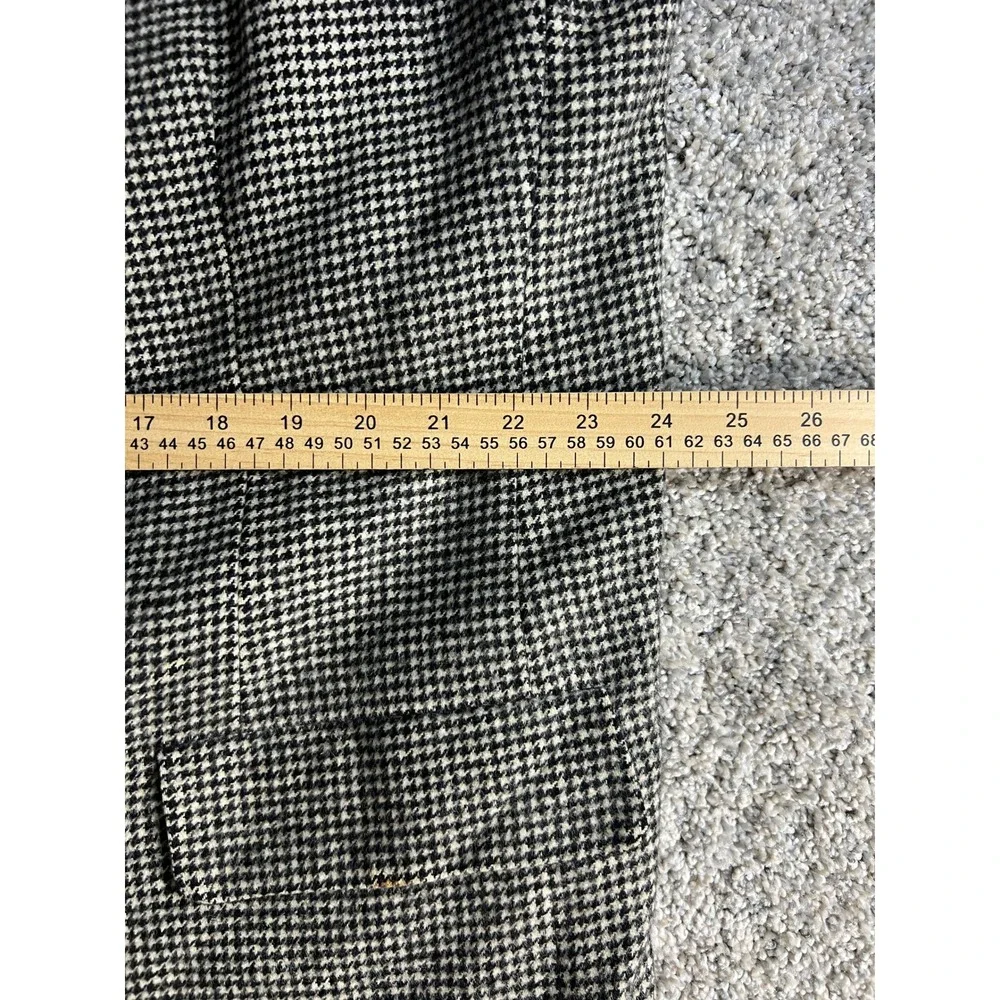 Vtg Brooks Brothers Mens 100% Camelhair Houndstooth Blazer USA Gorp *Read